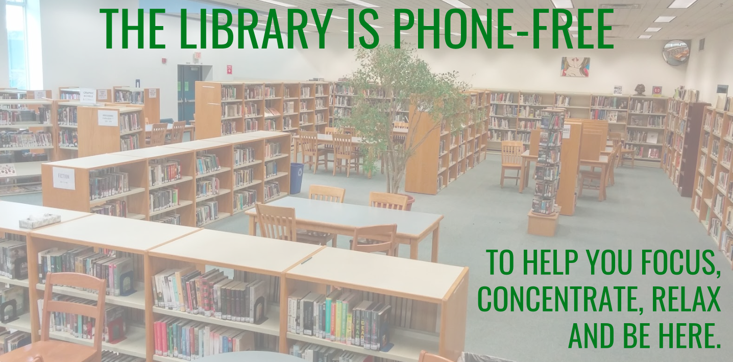 The Library is Phone-Free